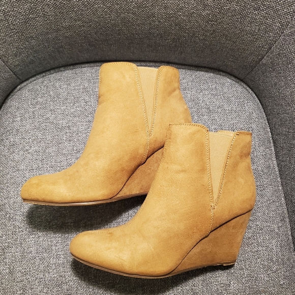 Tan Booties - Picture 1 of 7